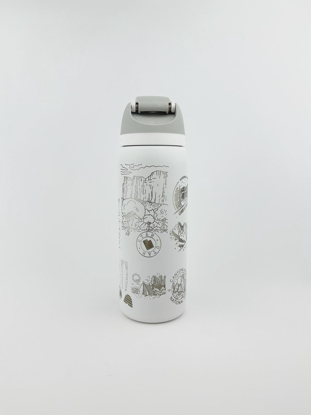 Utah travel cup Owala outdoor tumbler national parks cup engraved custom gift idea nature tumbler