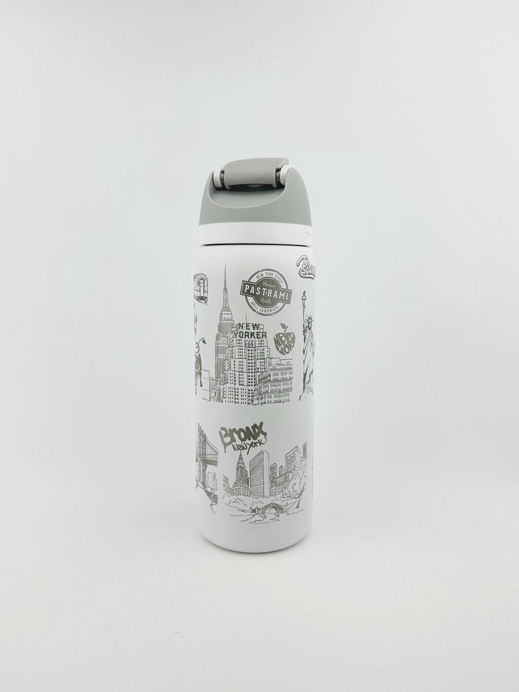 New York City Cup Owala Engraved Tumbler Custom engraved gift idea tumbler personalized NYC travel cup