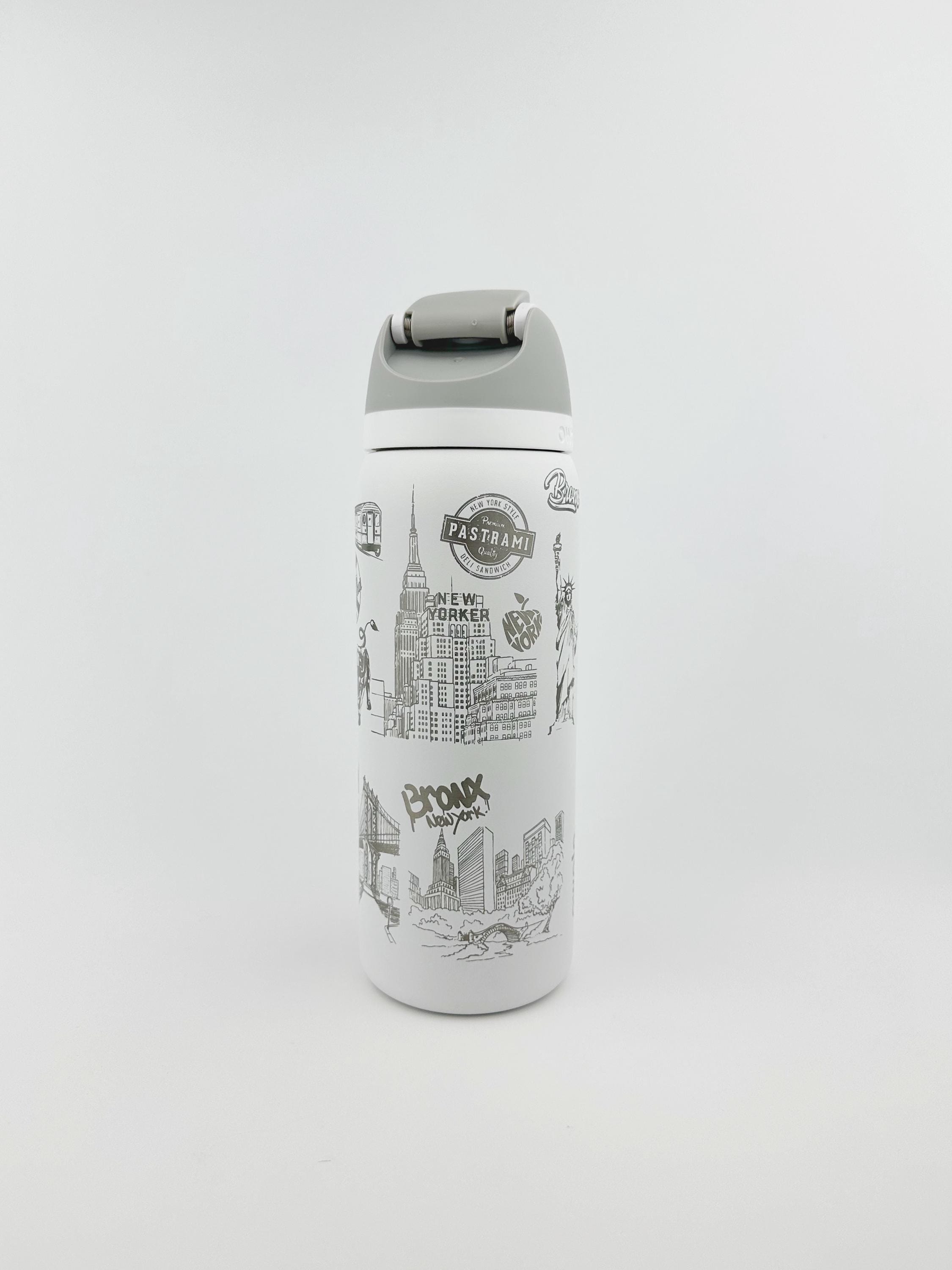New York City Cup Owala Engraved Tumbler Custom engraved gift idea tumbler personalized NYC travel cup