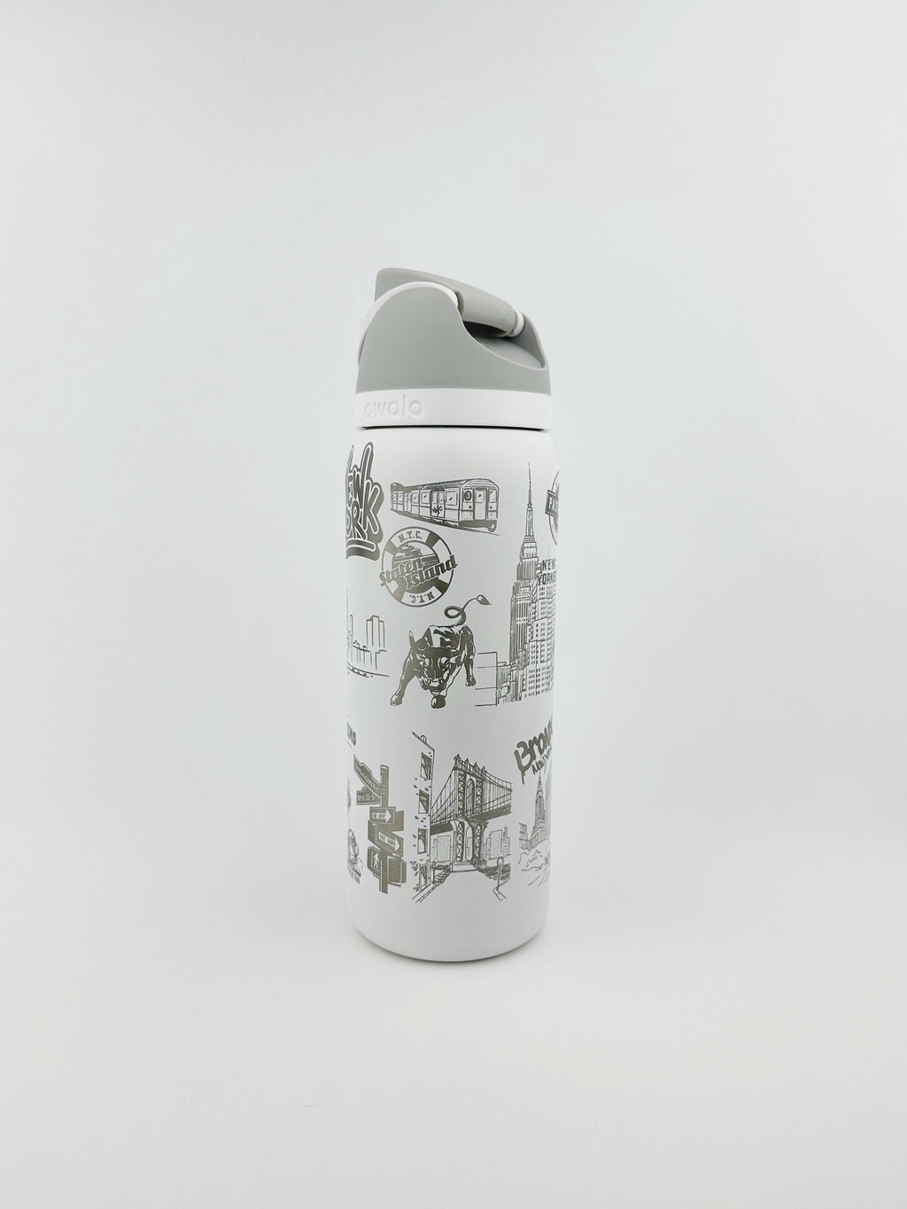 New York City Cup Owala Engraved Tumbler Custom engraved gift idea tumbler personalized NYC travel cup