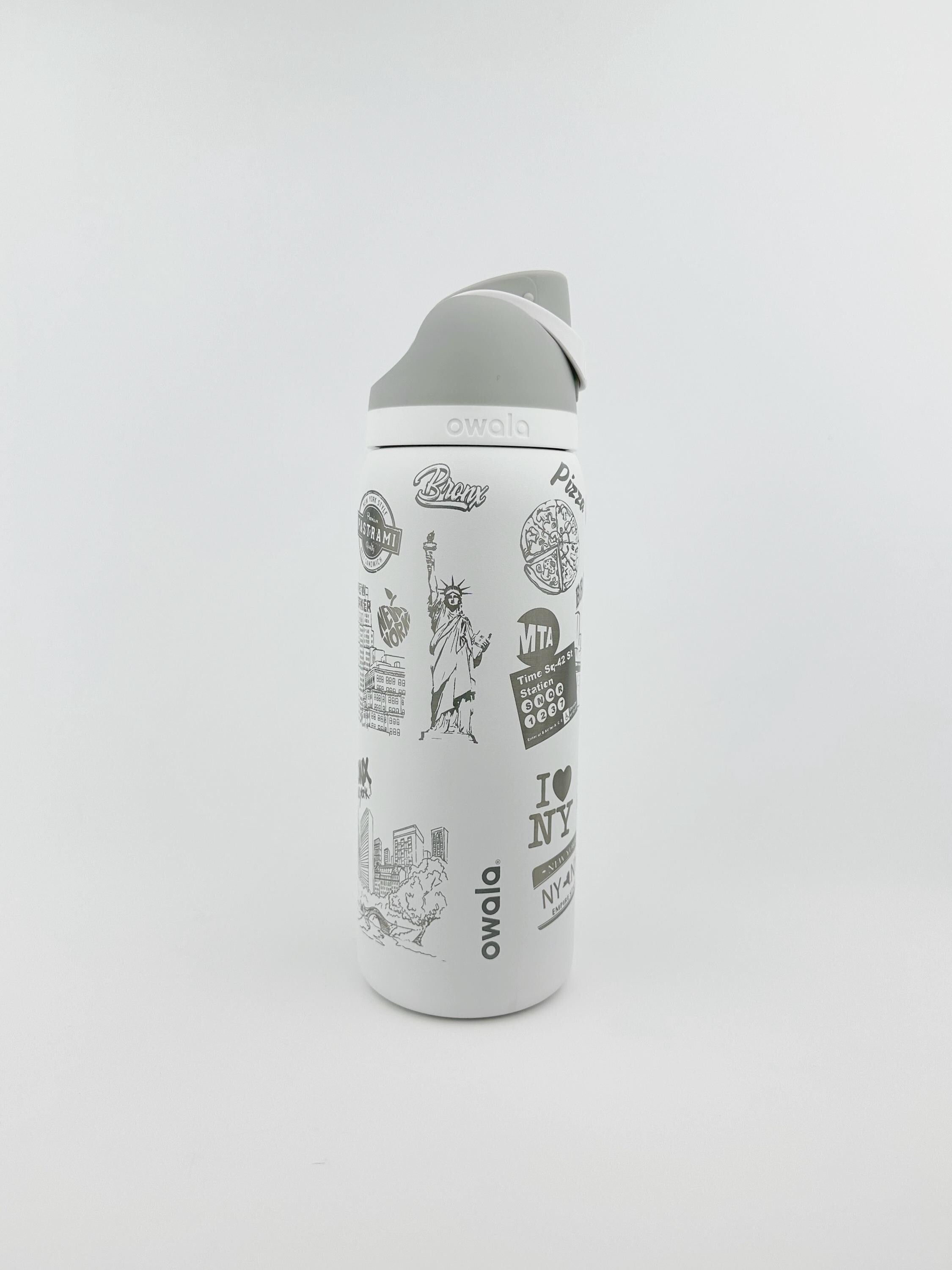 New York City Cup Owala Engraved Tumbler Custom engraved gift idea tumbler personalized NYC travel cup