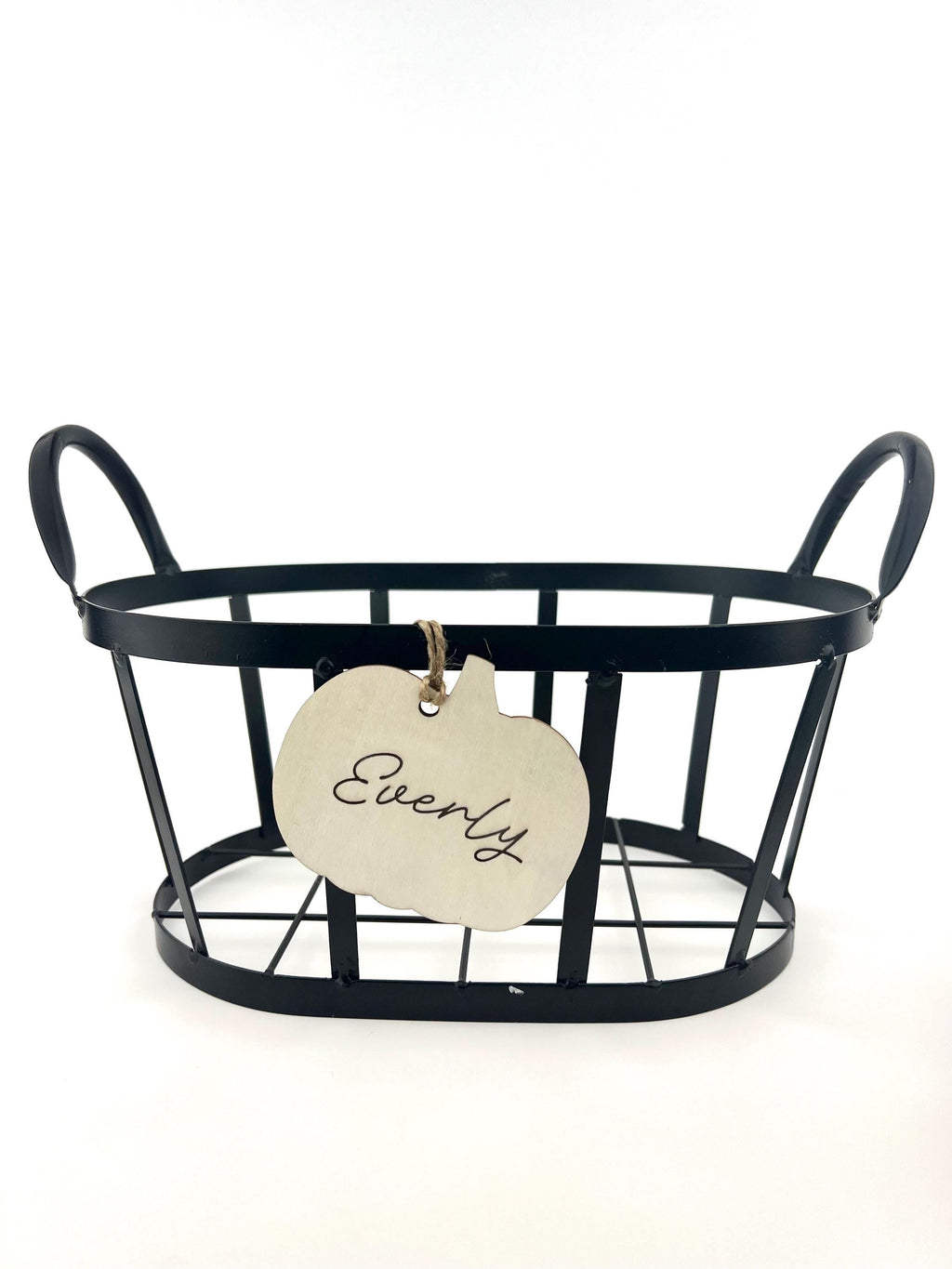 Halloween Boo Basket Tags wood Halloween tags for baskets pumpkin ornament tag wood spooky decoration fall ornament