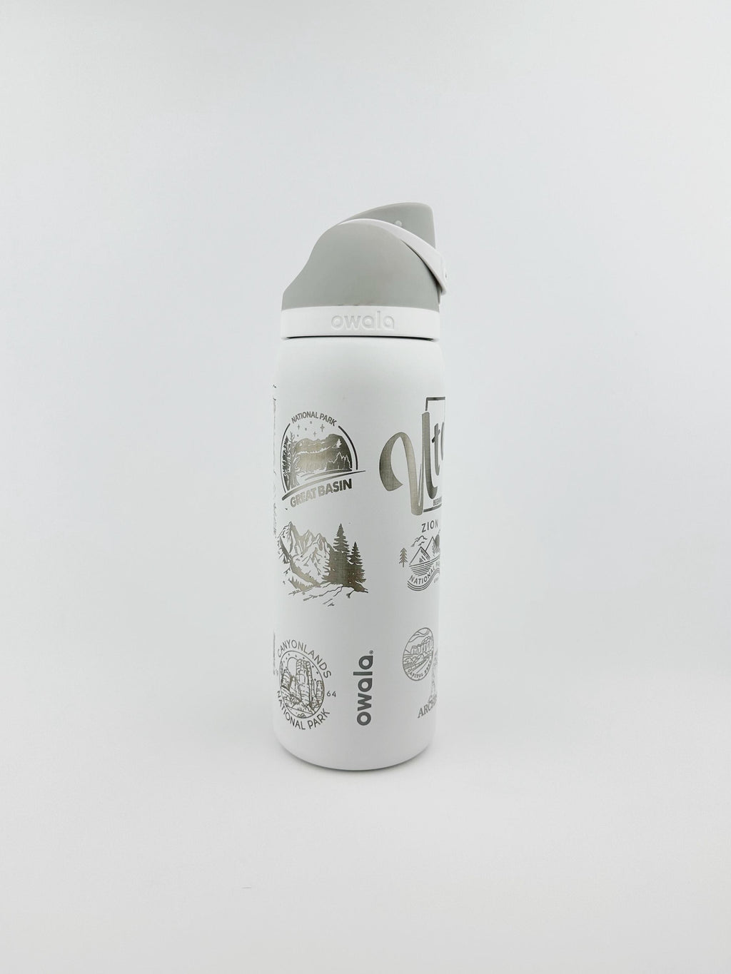 Utah travel cup Owala outdoor tumbler national parks cup engraved custom gift idea nature tumbler