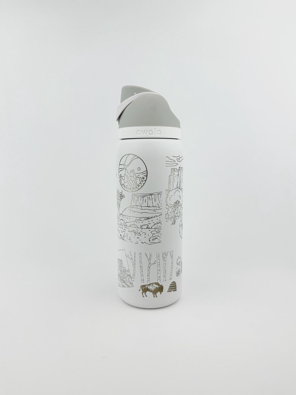 Utah travel cup Owala outdoor tumbler national parks cup engraved custom gift idea nature tumbler