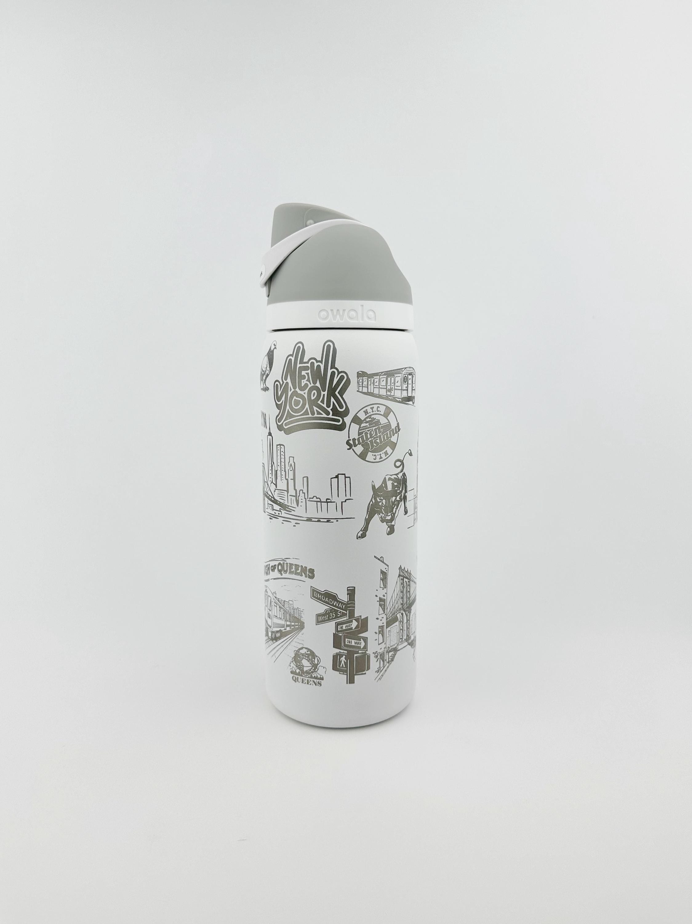 New York City Cup Owala Engraved Tumbler Custom engraved gift idea tumbler personalized NYC travel cup