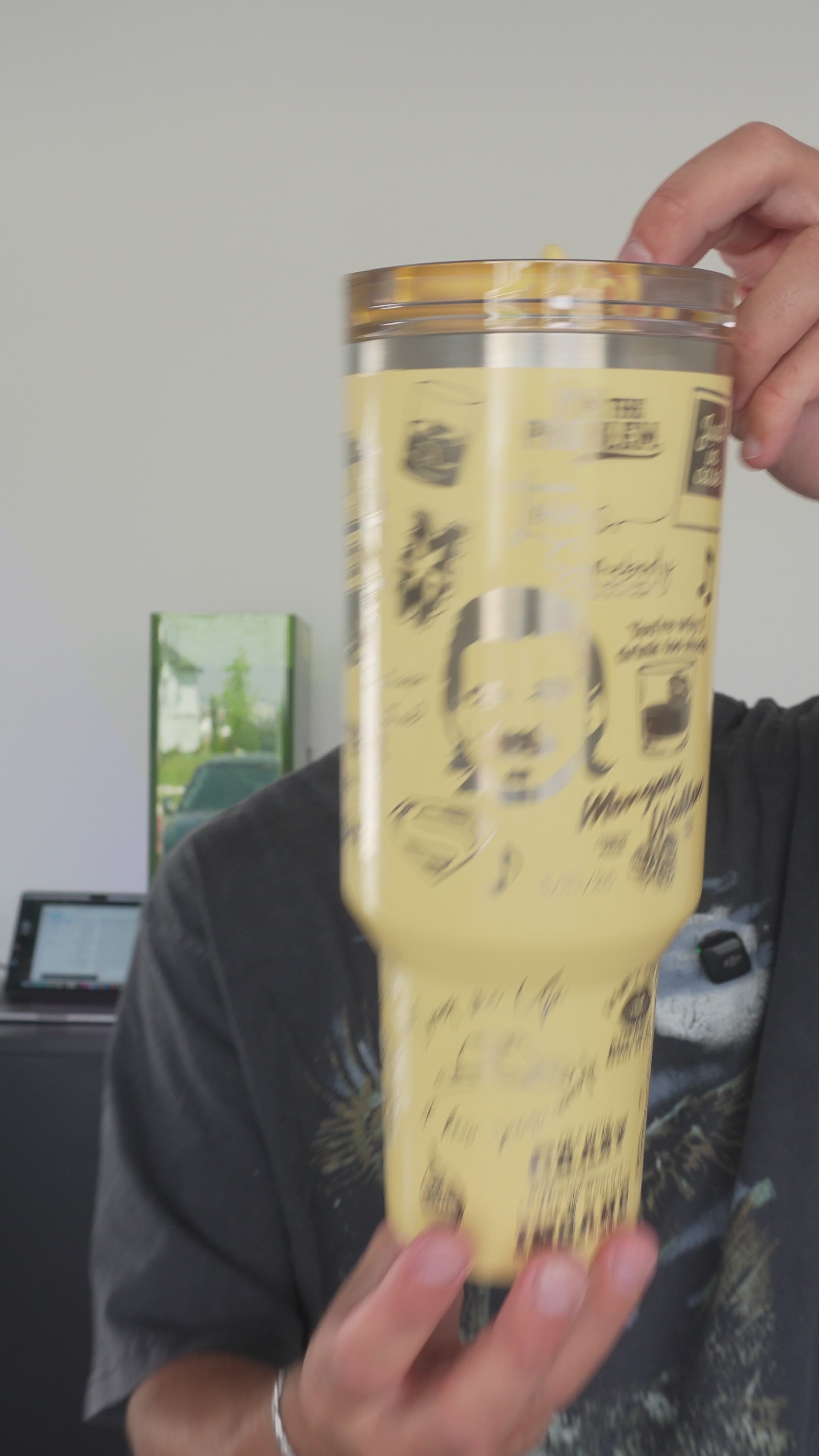 Custom Morgan Wallen Houston Setlist Stanley Tumbler – 40oz